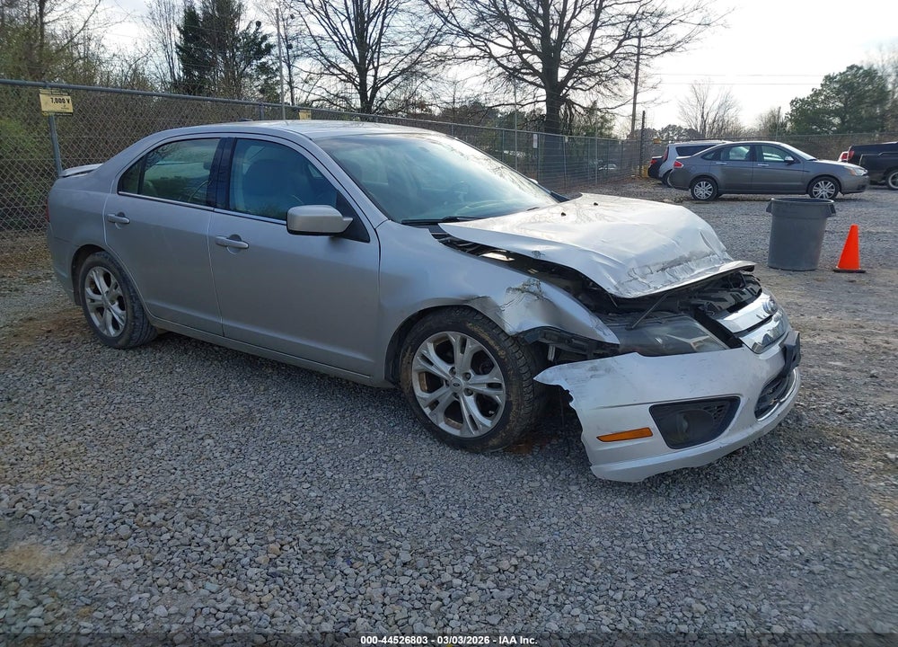 2012 FORD FUSION SE VIN: 3FAHP0HAXCR156438