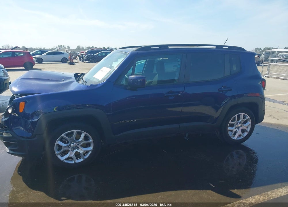 2017 JEEP RENEGADE LATITUDE FWD VIN: ZACCJABB2HPE44274