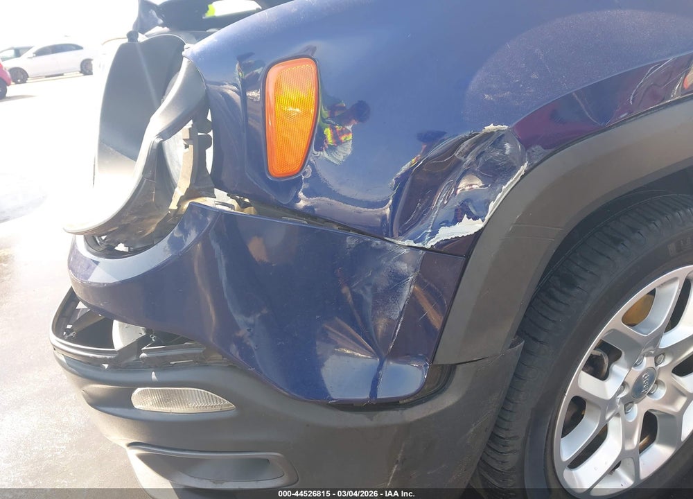 2017 JEEP RENEGADE LATITUDE FWD VIN: ZACCJABB2HPE44274