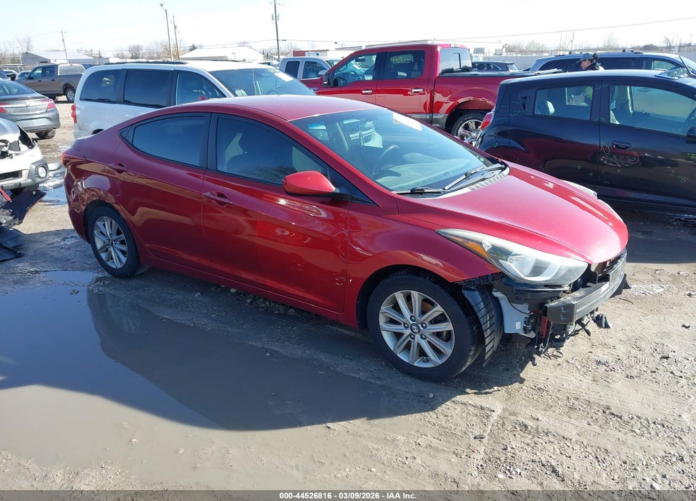 2015 HYUNDAI ELANTRA SE VIN: 5NPDH4AEXFH585032
