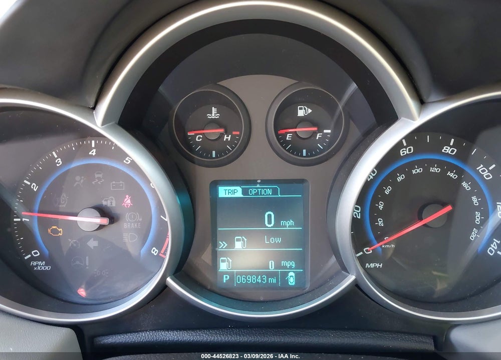 2015 CHEVROLET CRUZE 1LT AUTO VIN: 1G1PC5SB4F7272948