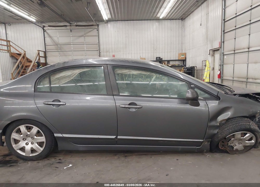 2010 HONDA CIVIC LX VIN: 19XFA1F53AE036869