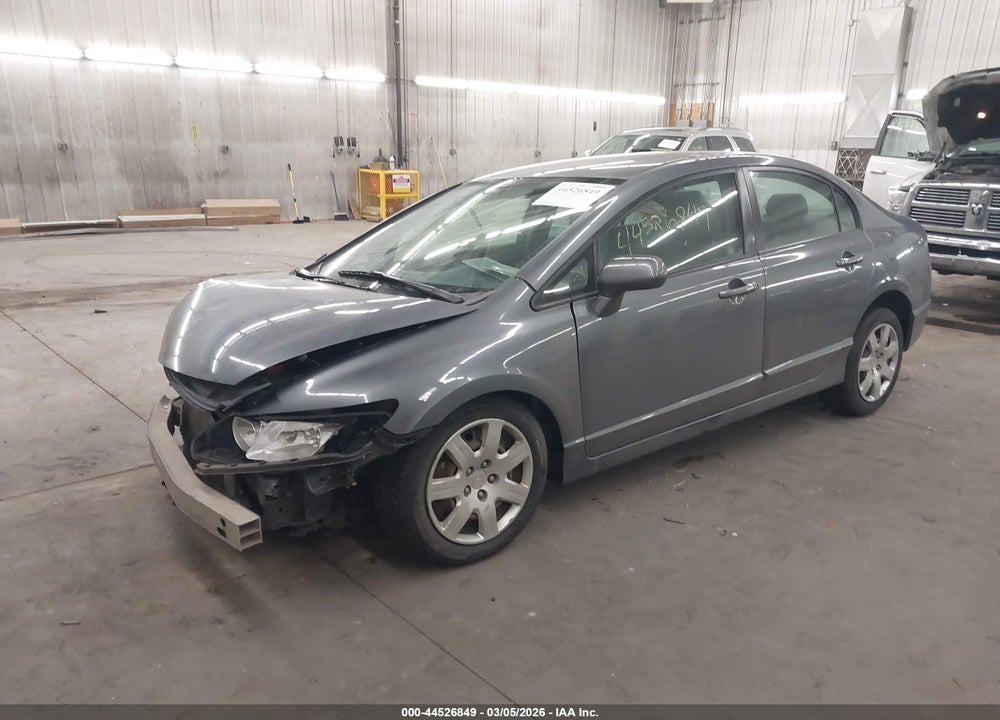 2010 HONDA CIVIC LX VIN: 19XFA1F53AE036869