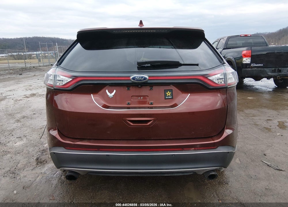 2015 FORD EDGE SEL VIN: 2FMTK4J92FBB26021