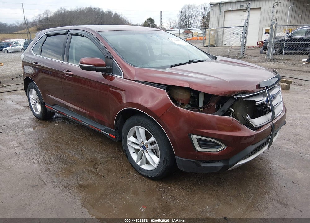 2015 FORD EDGE SEL VIN: 2FMTK4J92FBB26021