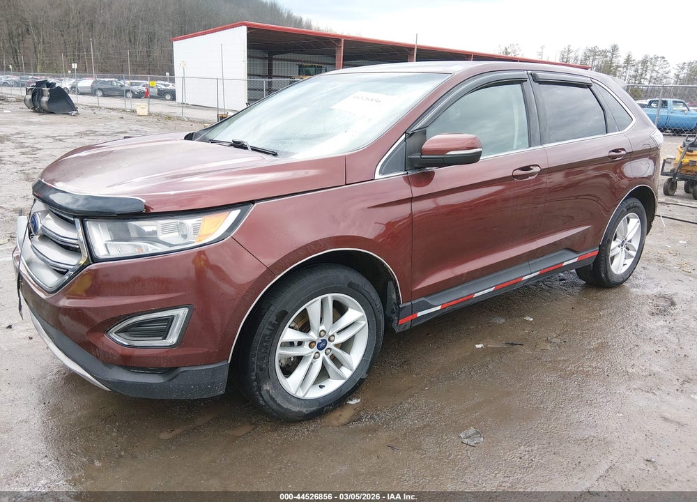 2015 FORD EDGE SEL VIN: 2FMTK4J92FBB26021