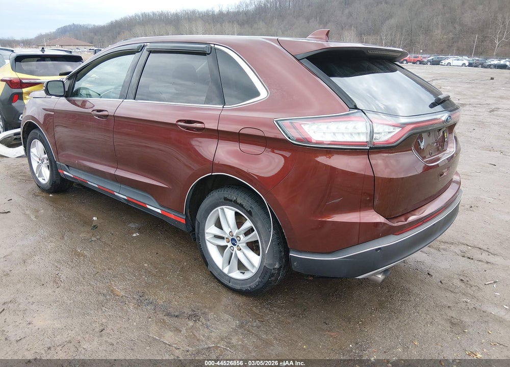 2015 FORD EDGE SEL VIN: 2FMTK4J92FBB26021