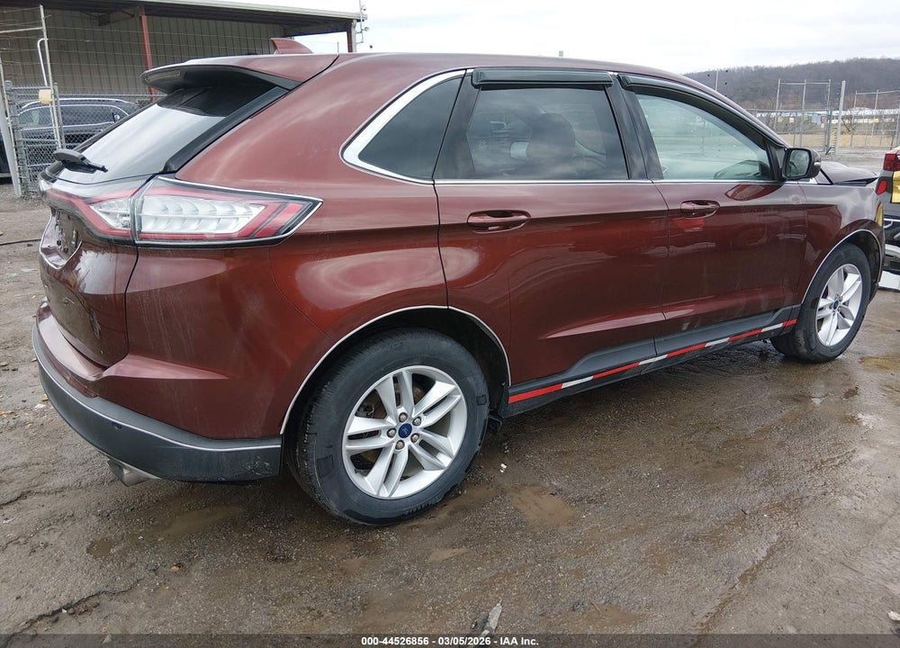 2015 FORD EDGE SEL VIN: 2FMTK4J92FBB26021