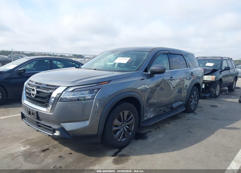 2022 NISSAN PATHFINDER S 4WD VIN: 5N1DR3AC2NC209940