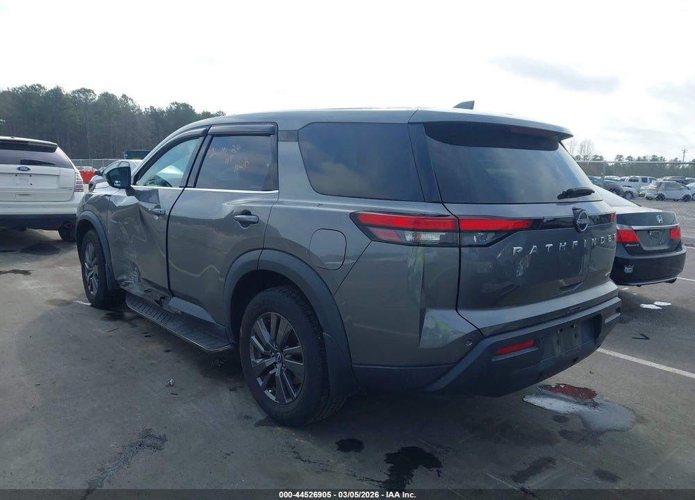 2022 NISSAN PATHFINDER S 4WD VIN: 5N1DR3AC2NC209940