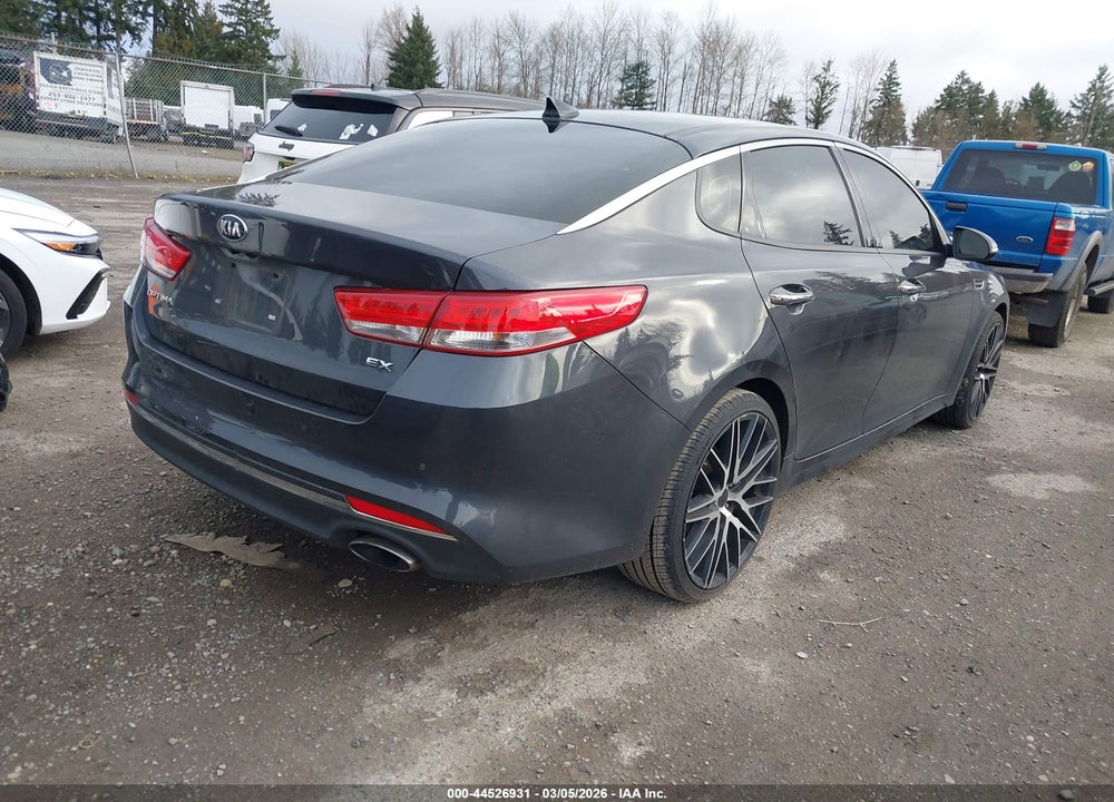2018 KIA OPTIMA EX VIN: 5XXGU4L39JG225629
