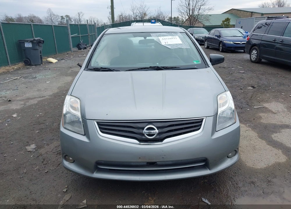 2011 NISSAN SENTRA 2.0SL VIN: 3N1AB6AP8BL608449