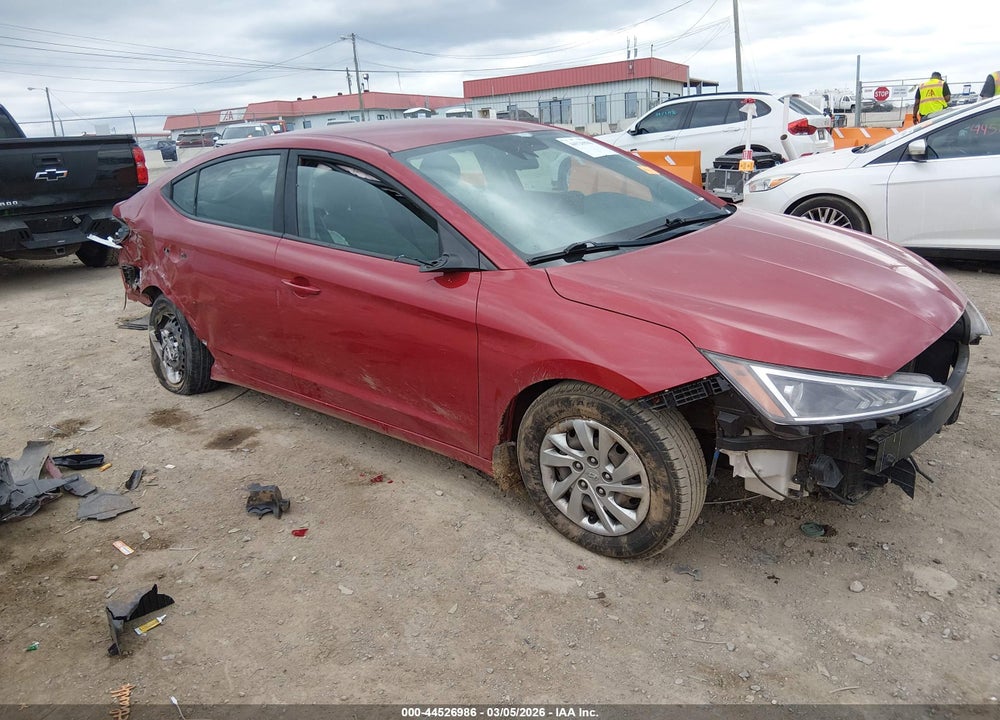 2020 HYUNDAI ELANTRA SE VIN: KMHD74LF0LU024327