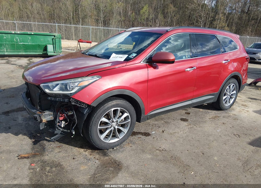 2017 HYUNDAI SANTA FE VIN: KM8SMDHF0HU208537