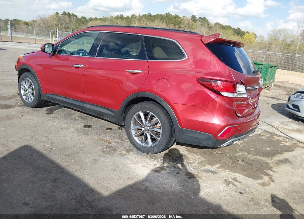 2017 HYUNDAI SANTA FE VIN: KM8SMDHF0HU208537