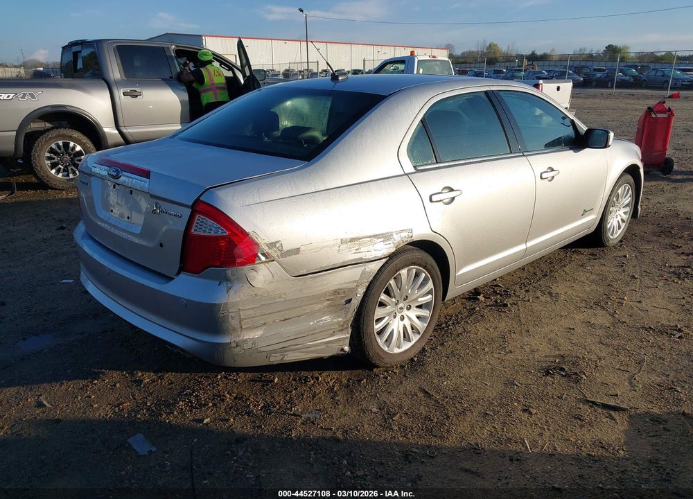 2012 FORD FUSION HYBRID VIN: 3FADP0L36CR284540
