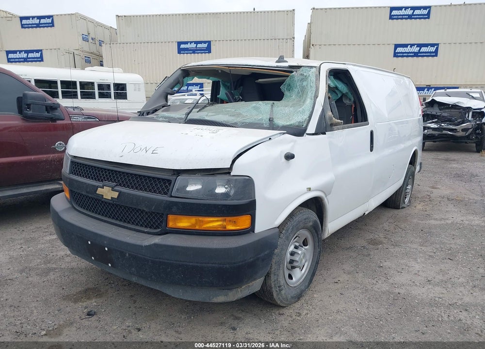2023 CHEVROLET EXPRESS CARGO RWD 2500 REGULAR WHEELBASE WT VIN: 1GCWGAFP4P1232153