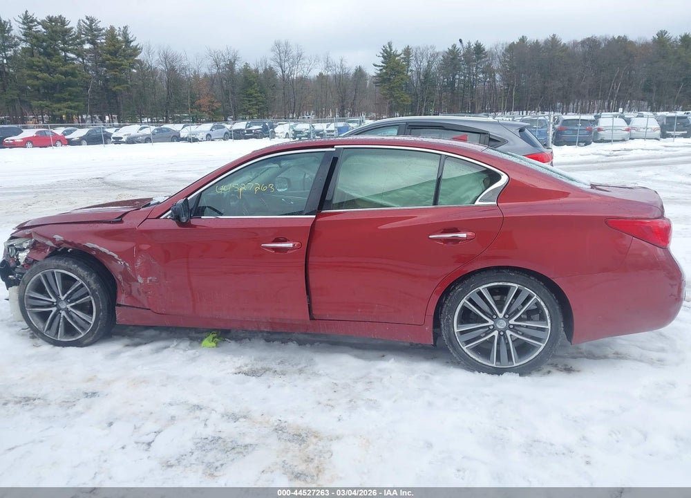 2015 INFINITI Q50 PREMIUM VIN: JN1BV7AR3FM400039
