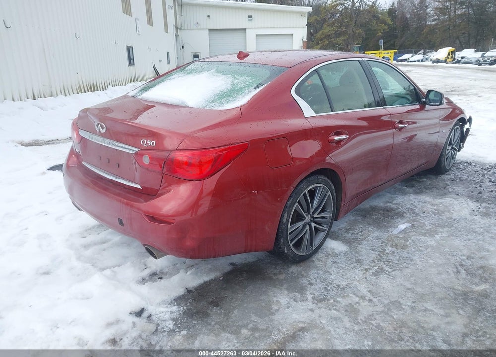 2015 INFINITI Q50 PREMIUM VIN: JN1BV7AR3FM400039