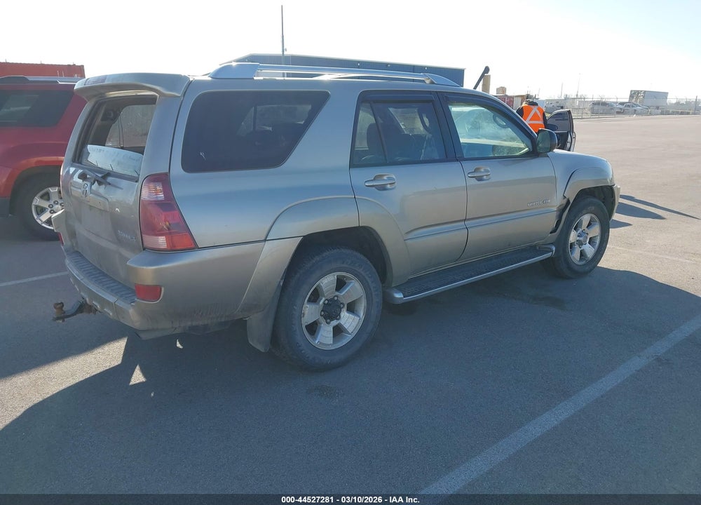 2003 TOYOTA 4RUNNER LIMITED V8 VIN: JTEBT17R138005493