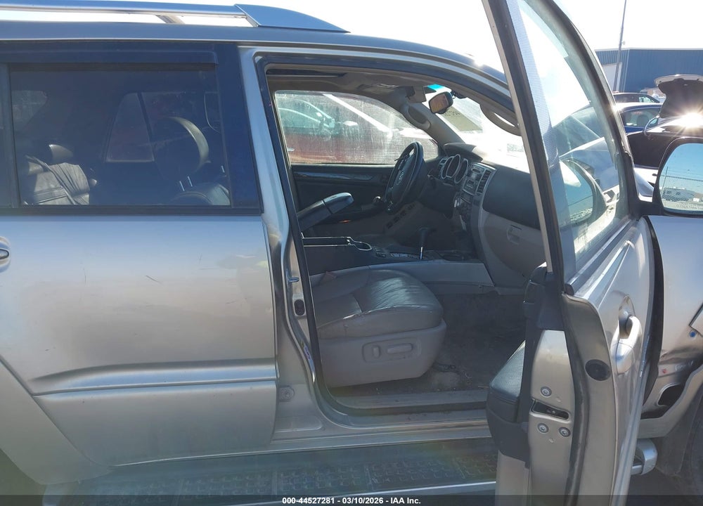 2003 TOYOTA 4RUNNER LIMITED V8 VIN: JTEBT17R138005493