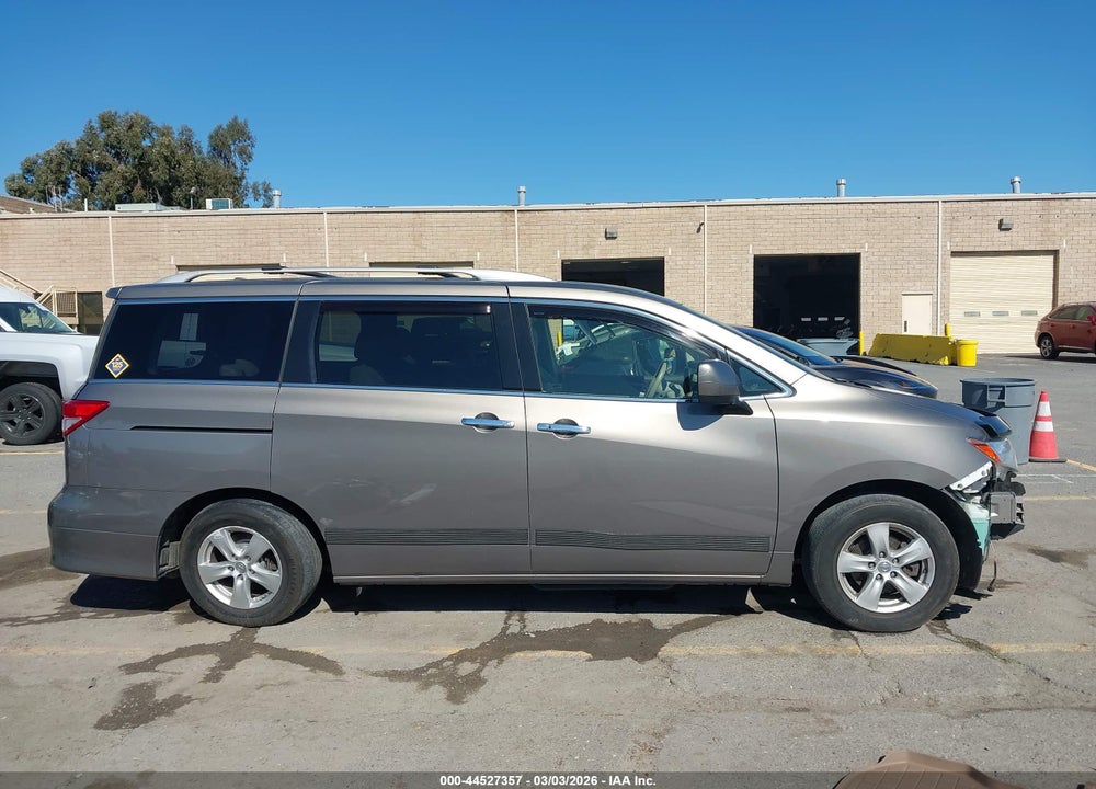 2017 NISSAN QUEST SV VIN: JN8AE2KP2H9165507