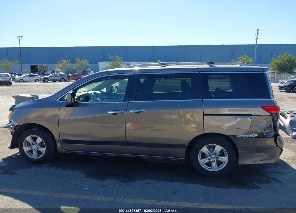 2017 NISSAN QUEST SV VIN: JN8AE2KP2H9165507