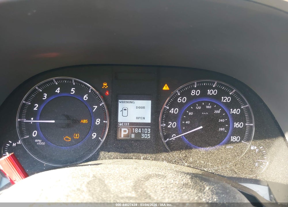 2013 INFINITI FX37 VIN: JN8CS1MU0DM141213