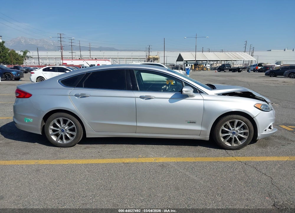 2017 FORD FUSION ENERGI SE LUXURY VIN: 3FA6P0PU8HR329514