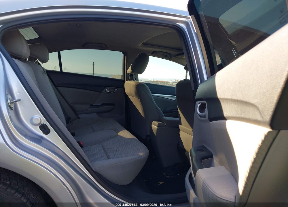 2015 HONDA CIVIC EX VIN: 19XFB2F87FE205392