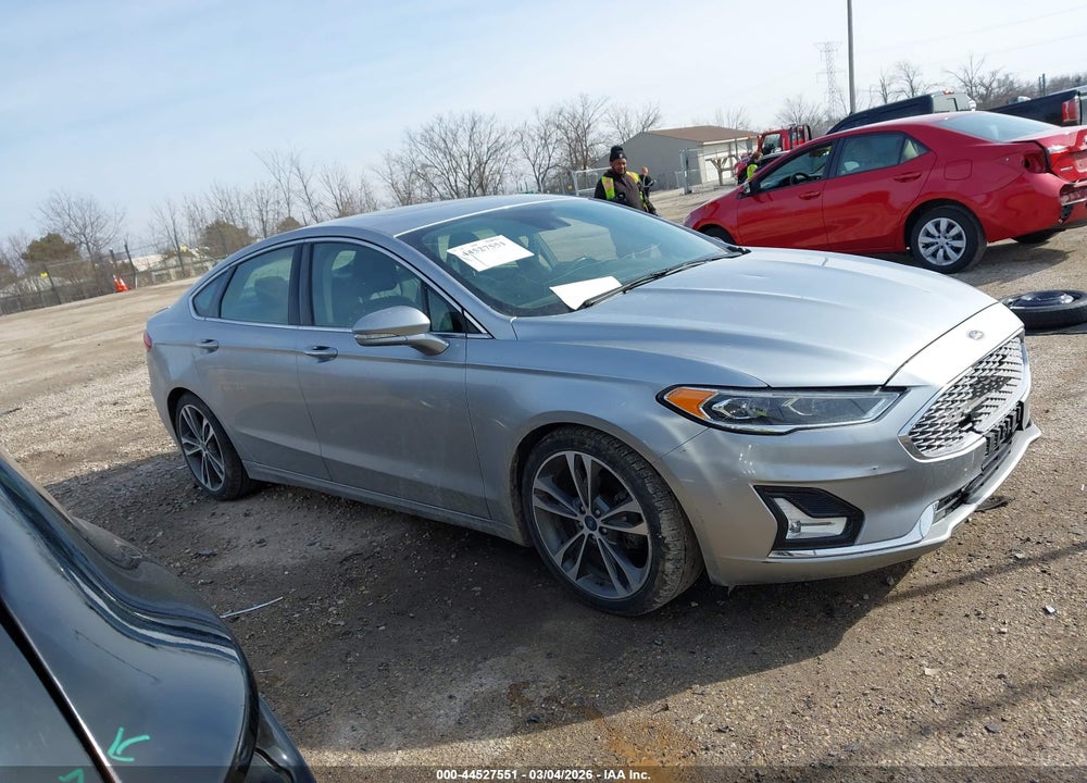 2020 FORD FUSION TITANIUM VIN: 3FA6P0D94LR117055