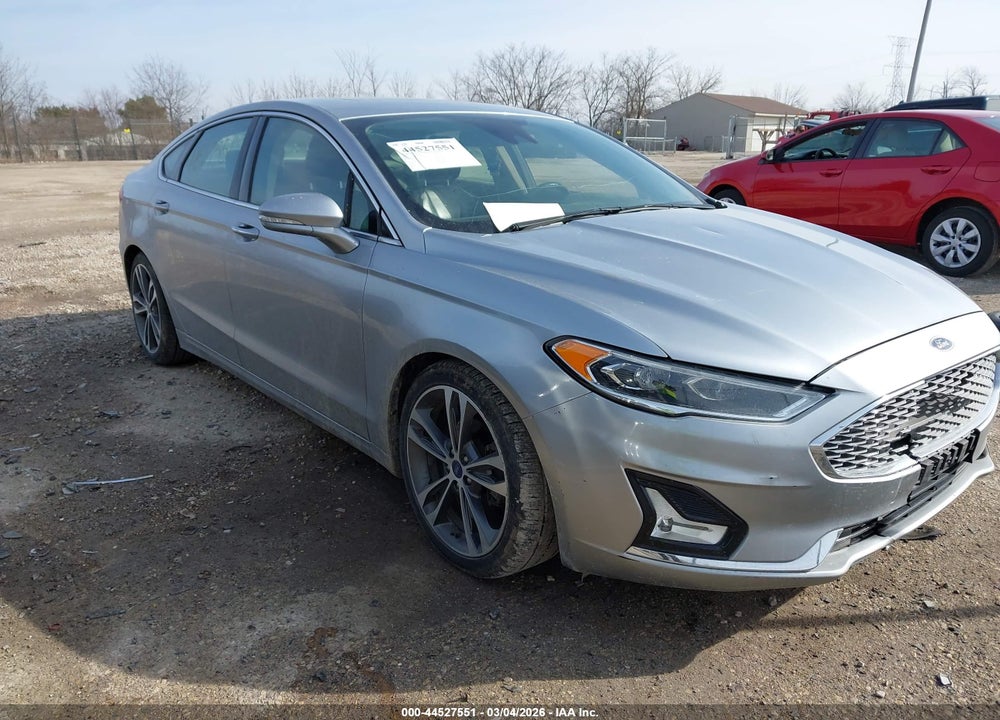 2020 FORD FUSION TITANIUM VIN: 3FA6P0D94LR117055