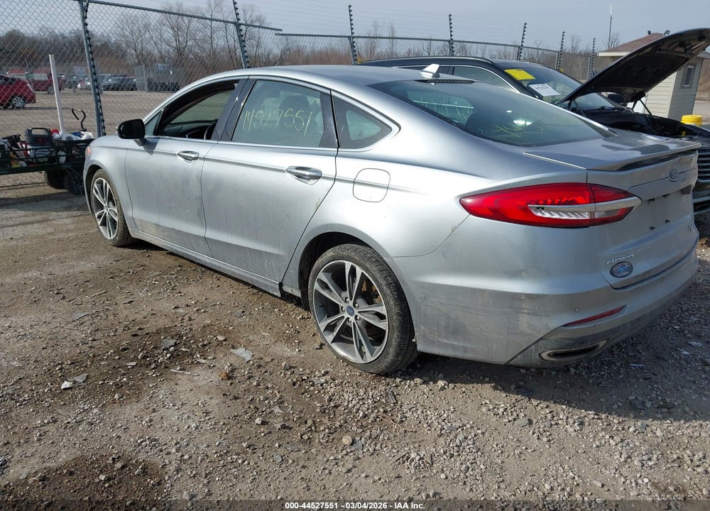 2020 FORD FUSION TITANIUM VIN: 3FA6P0D94LR117055