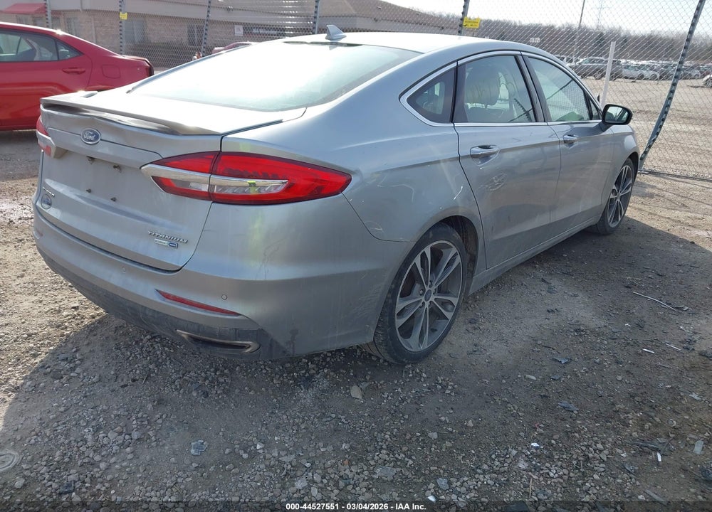 2020 FORD FUSION TITANIUM VIN: 3FA6P0D94LR117055
