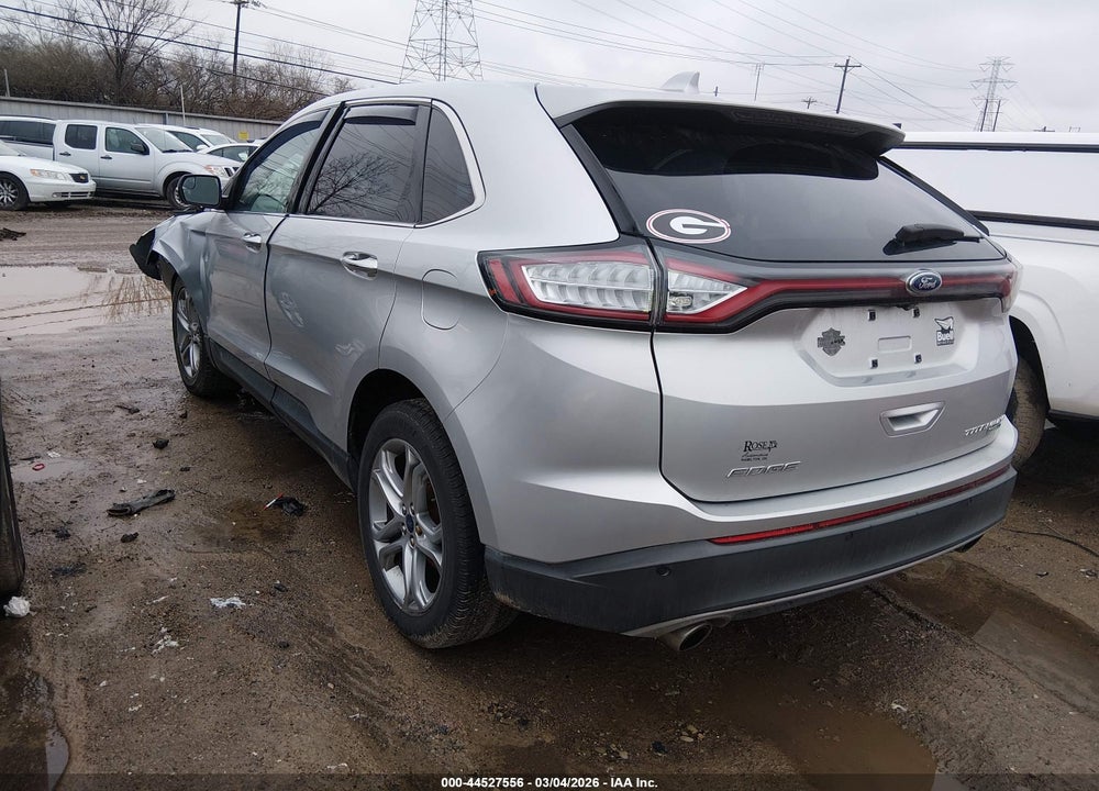 2015 FORD EDGE TITANIUM VIN: 2FMTK4K92FBB48129