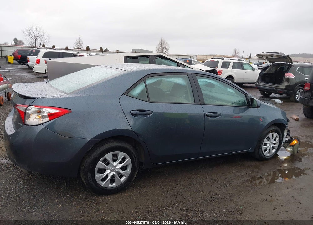 2016 TOYOTA COROLLA LE ECO VIN: 2T1BPRHE7GC514663