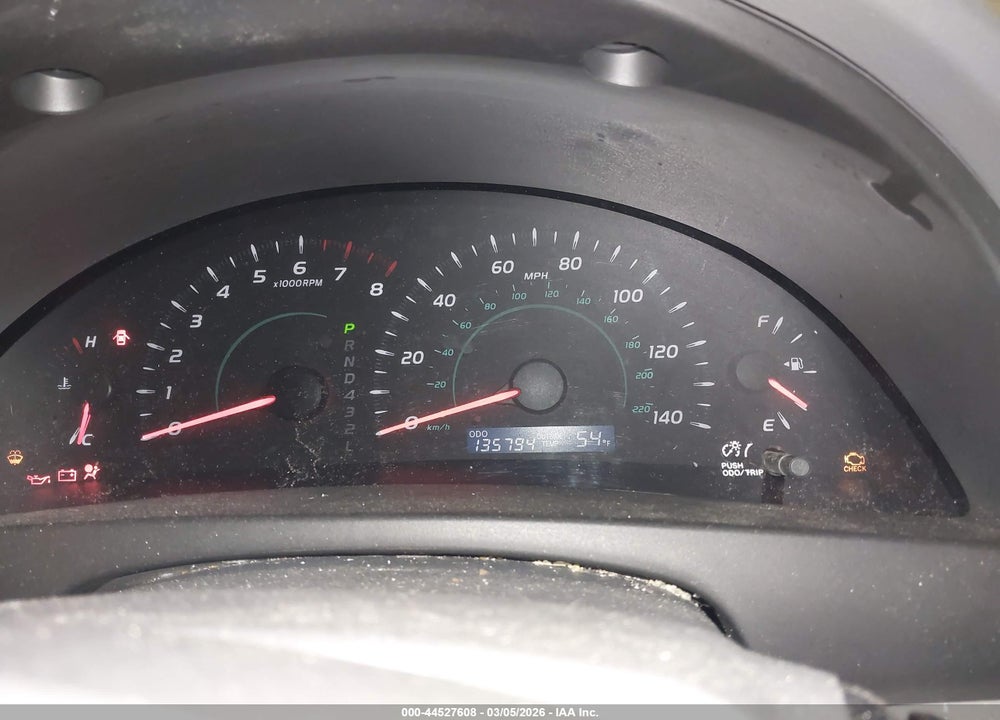 2009 TOYOTA CAMRY LE VIN: 4T1BE46K09U404217