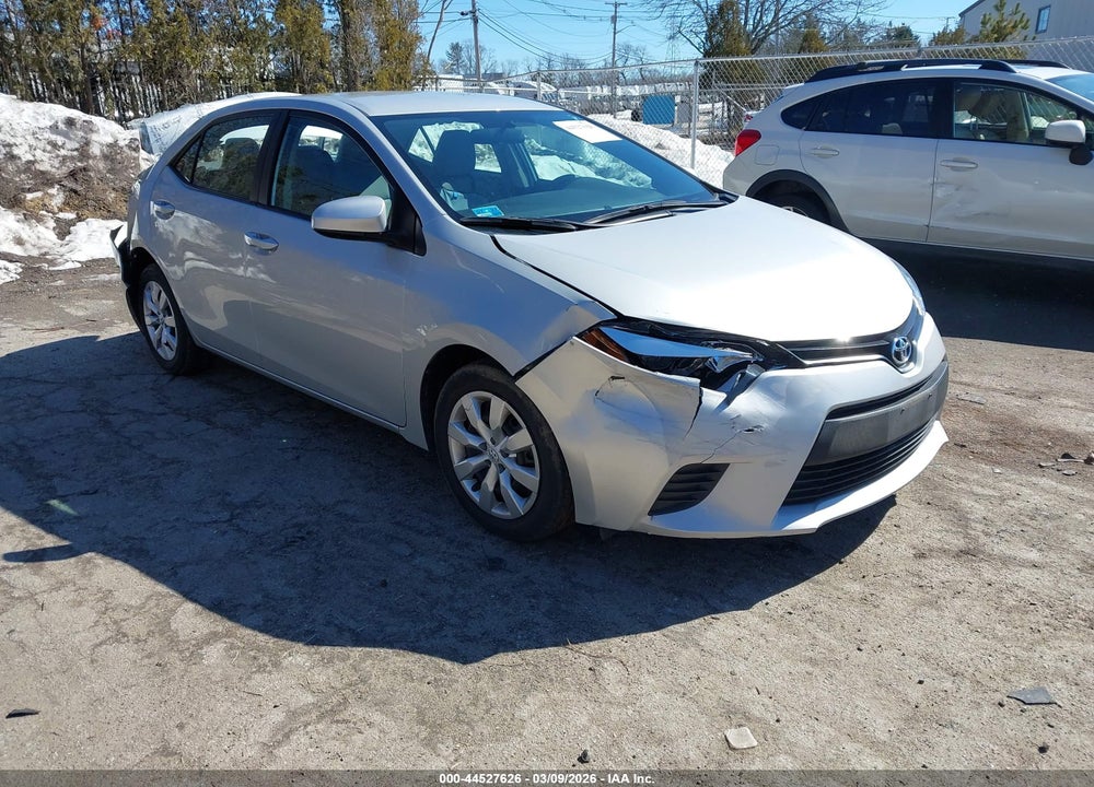 2014 TOYOTA COROLLA LE VIN: 2T1BURHE0EC225761