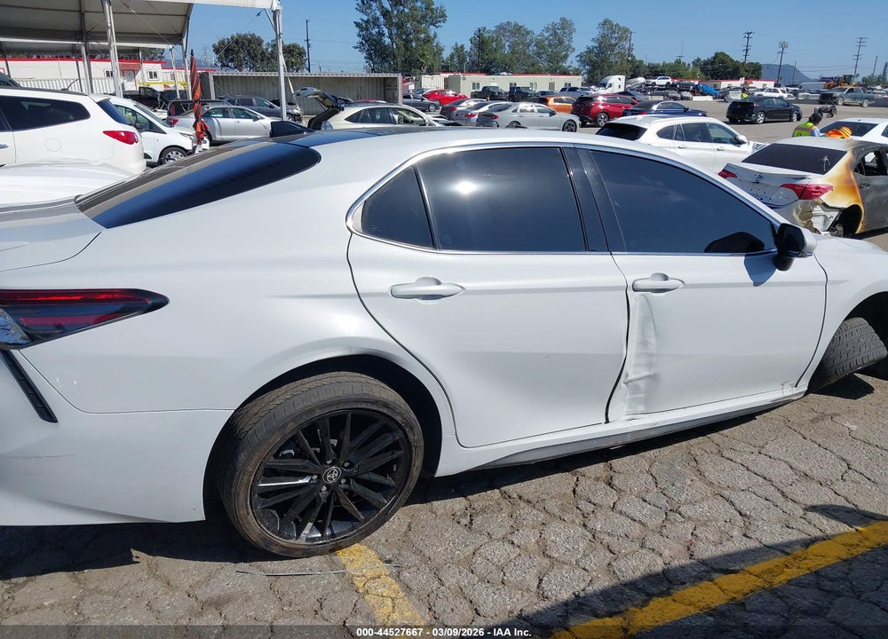 2022 TOYOTA CAMRY XSE V6 VIN: 4T1KZ1AK9NU064697