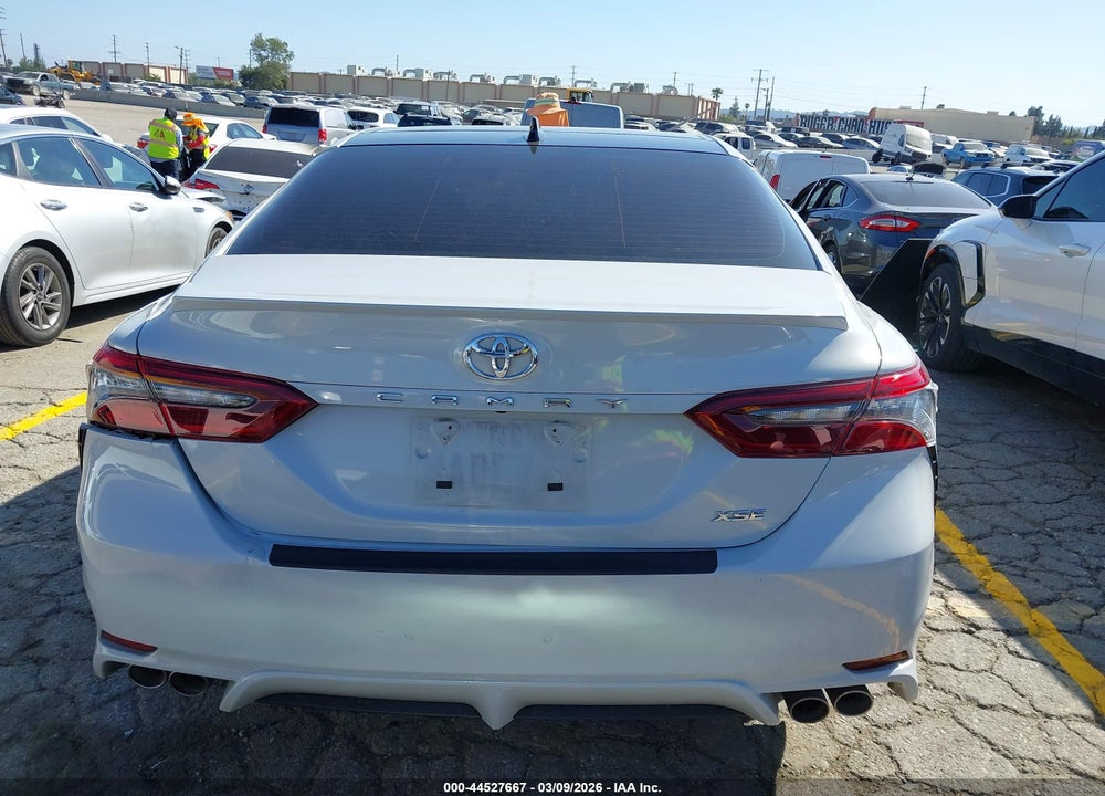 2022 TOYOTA CAMRY XSE V6 VIN: 4T1KZ1AK9NU064697