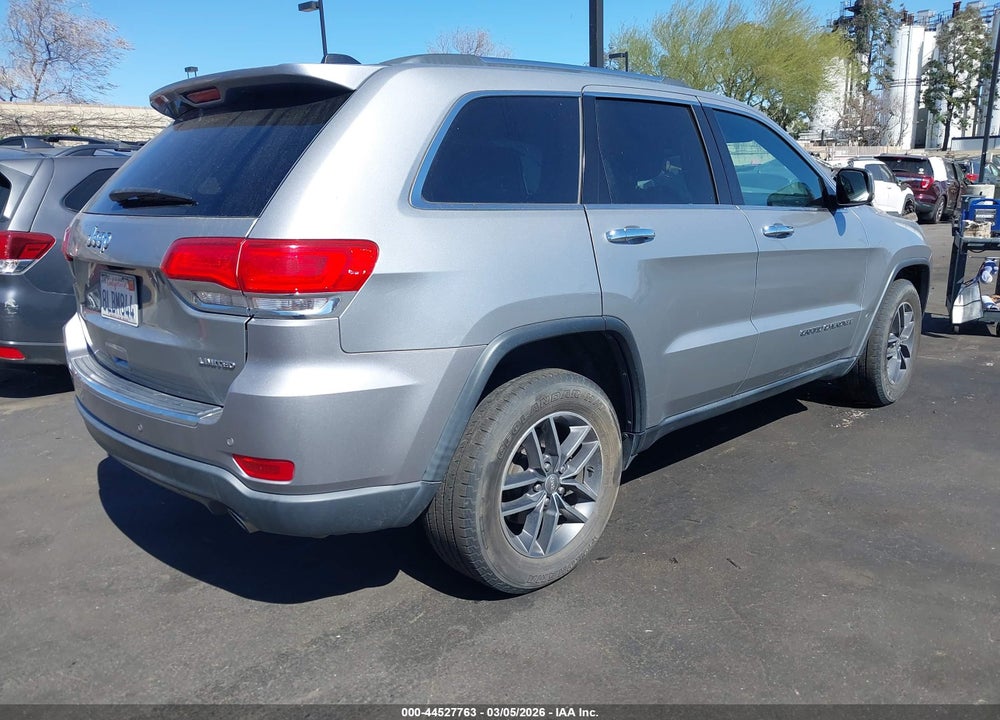 2017 JEEP GRAND CHEROKEE LIMITED 4X2 VIN: 1C4RJEBG2HC965027