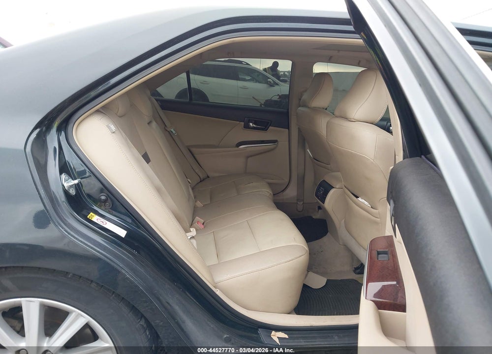2012 TOYOTA CAMRY XLE VIN: 4T1BF1FK5CU085187