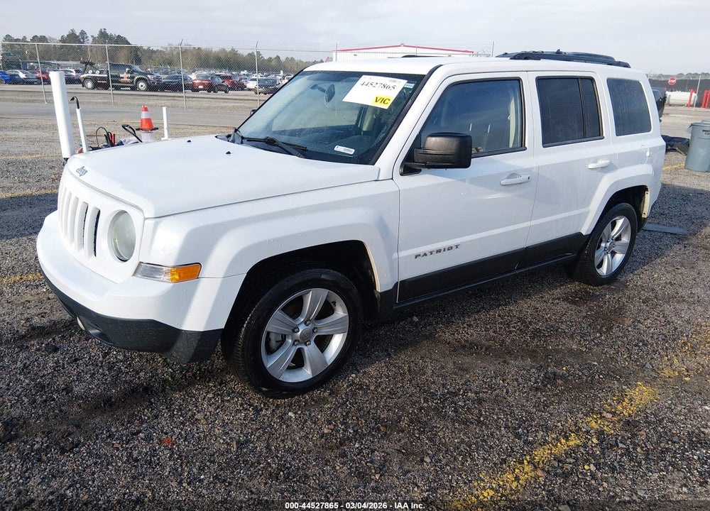 2014 JEEP PATRIOT LATITUDE VIN: 1C4NJPFA4ED513361