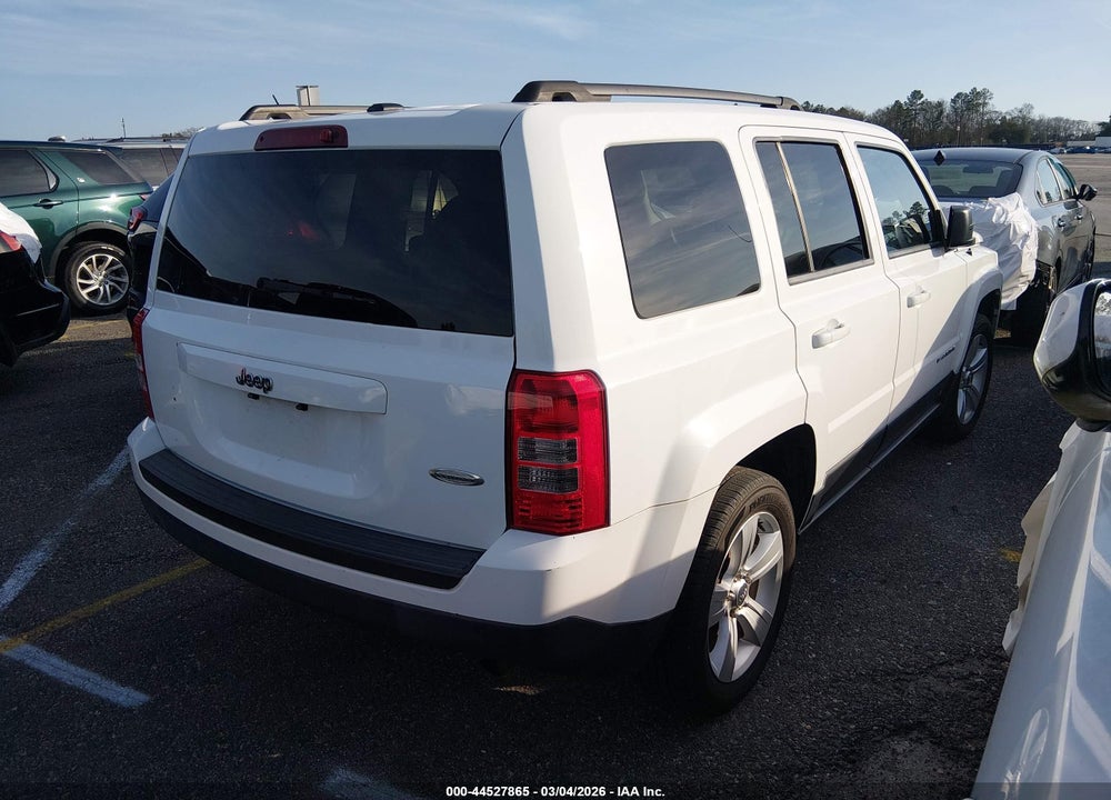 2014 JEEP PATRIOT LATITUDE VIN: 1C4NJPFA4ED513361