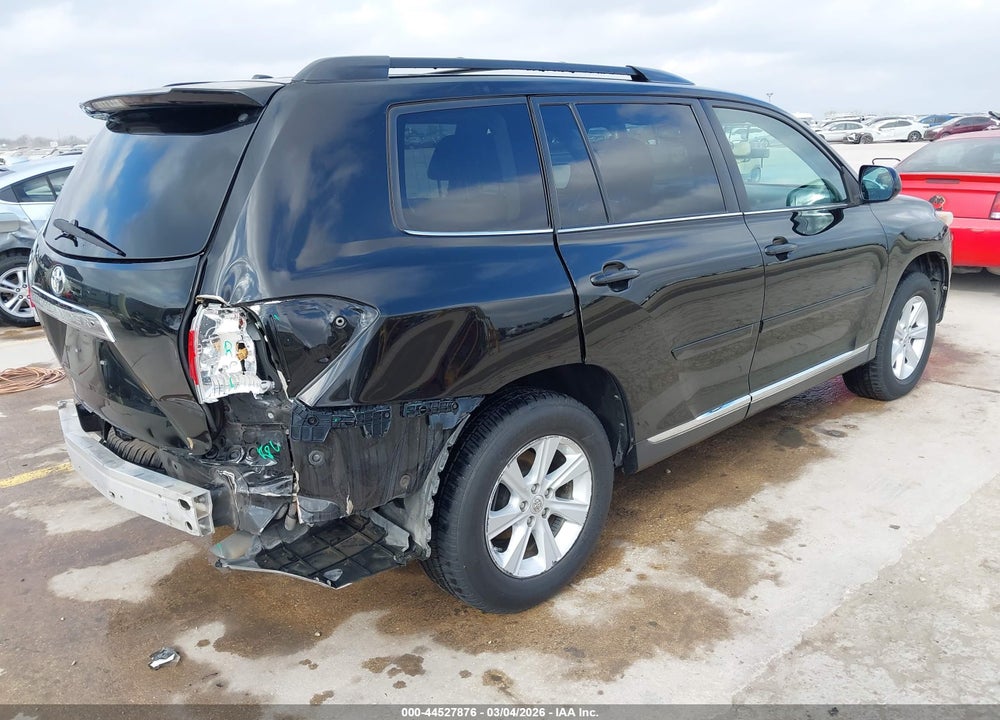 2013 TOYOTA HIGHLANDER SE V6 VIN: 5TDZK3EH6DS096334