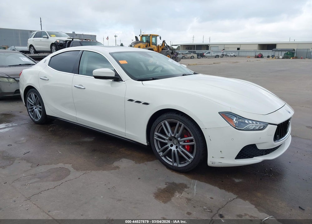 2017 MASERATI GHIBLI VIN: ZAM57XSA7H1218745