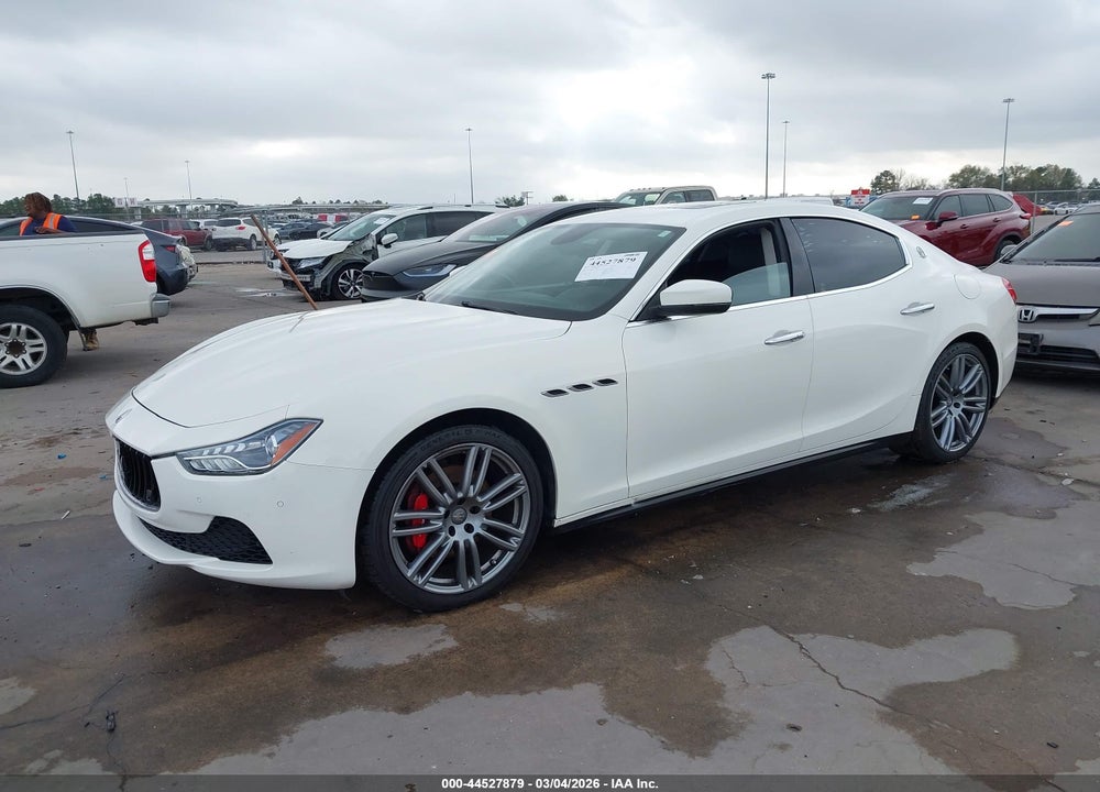 2017 MASERATI GHIBLI VIN: ZAM57XSA7H1218745
