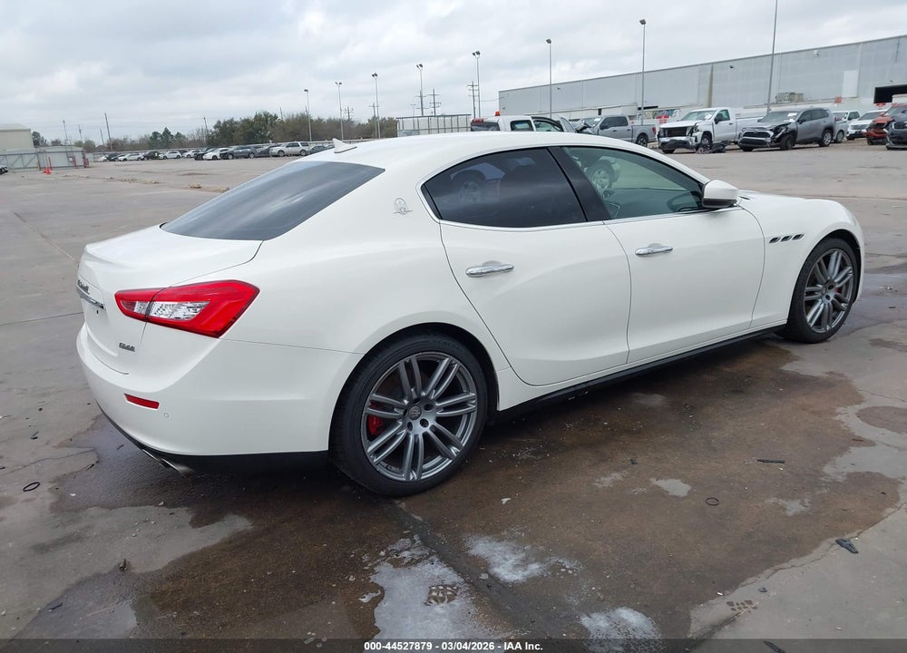 2017 MASERATI GHIBLI VIN: ZAM57XSA7H1218745