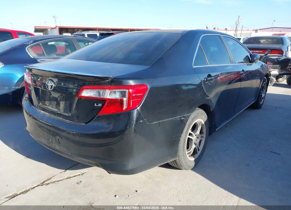 2012 TOYOTA CAMRY LE VIN: 4T4BF1FK8CR210544