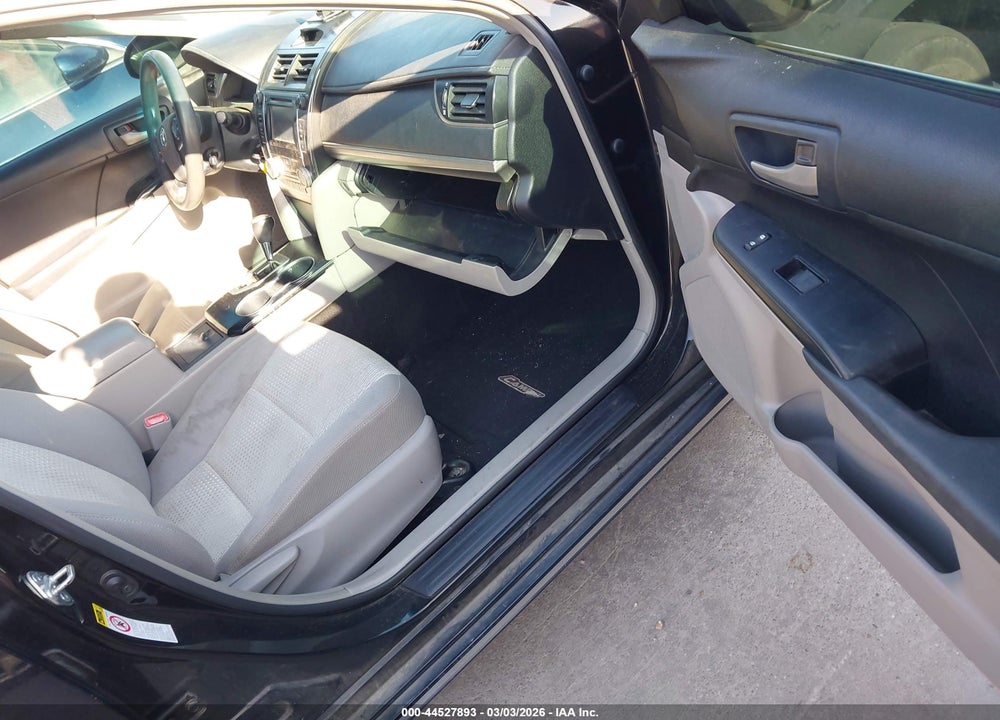 2012 TOYOTA CAMRY LE VIN: 4T4BF1FK8CR210544